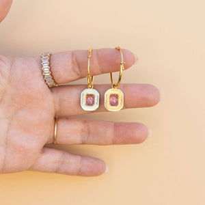 Chingona/Badass Charm Hoops