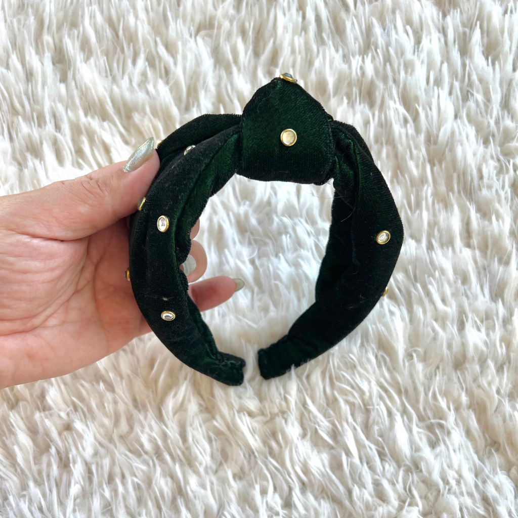 Forest embellished headband