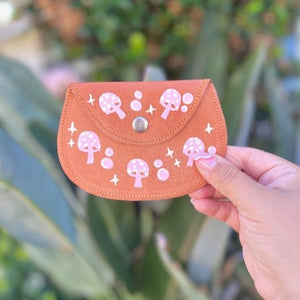 Mushroom coin purse