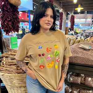 Latinos Feed America vintage tee (Oct capsule)