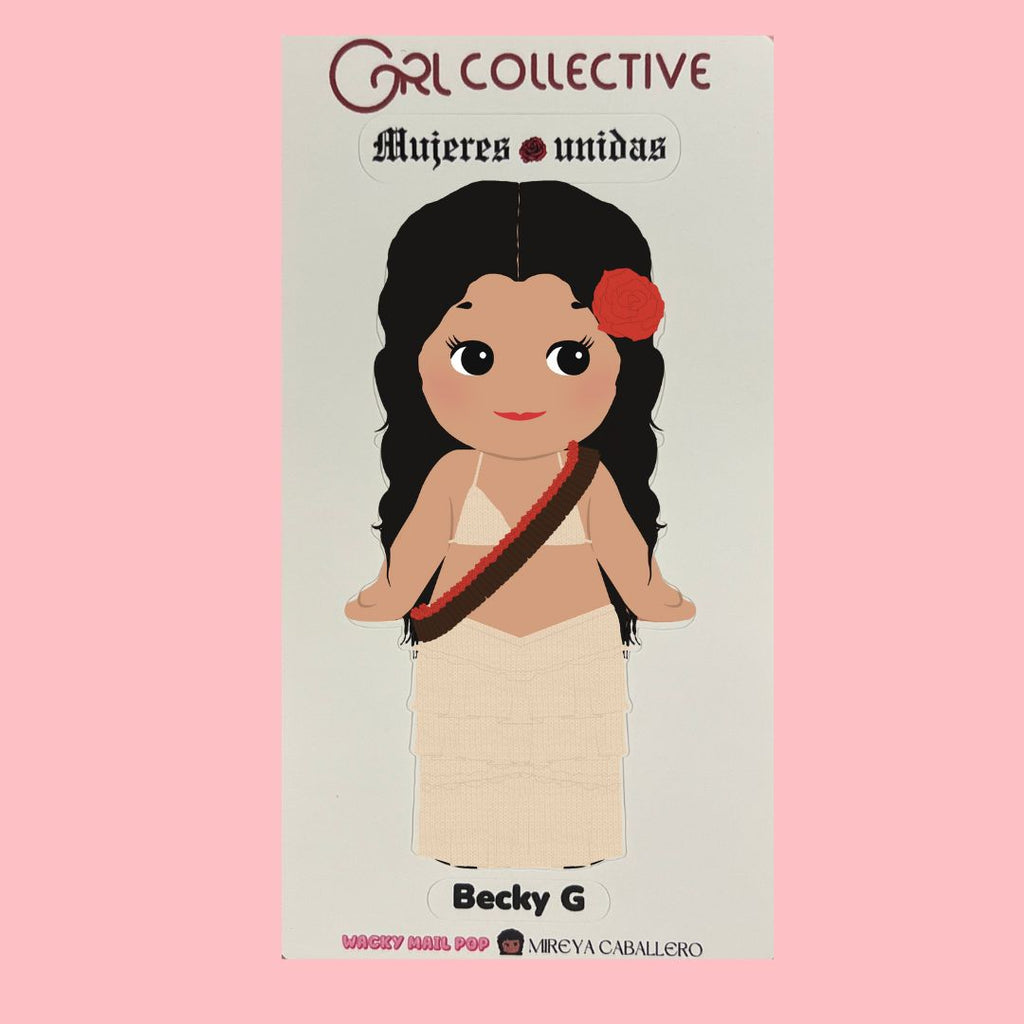 Becky G Mujeres Unidas sticker