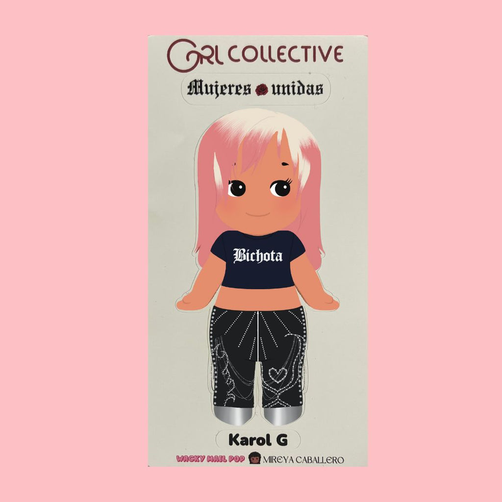 Karol G Mujeres Unidas sticker
