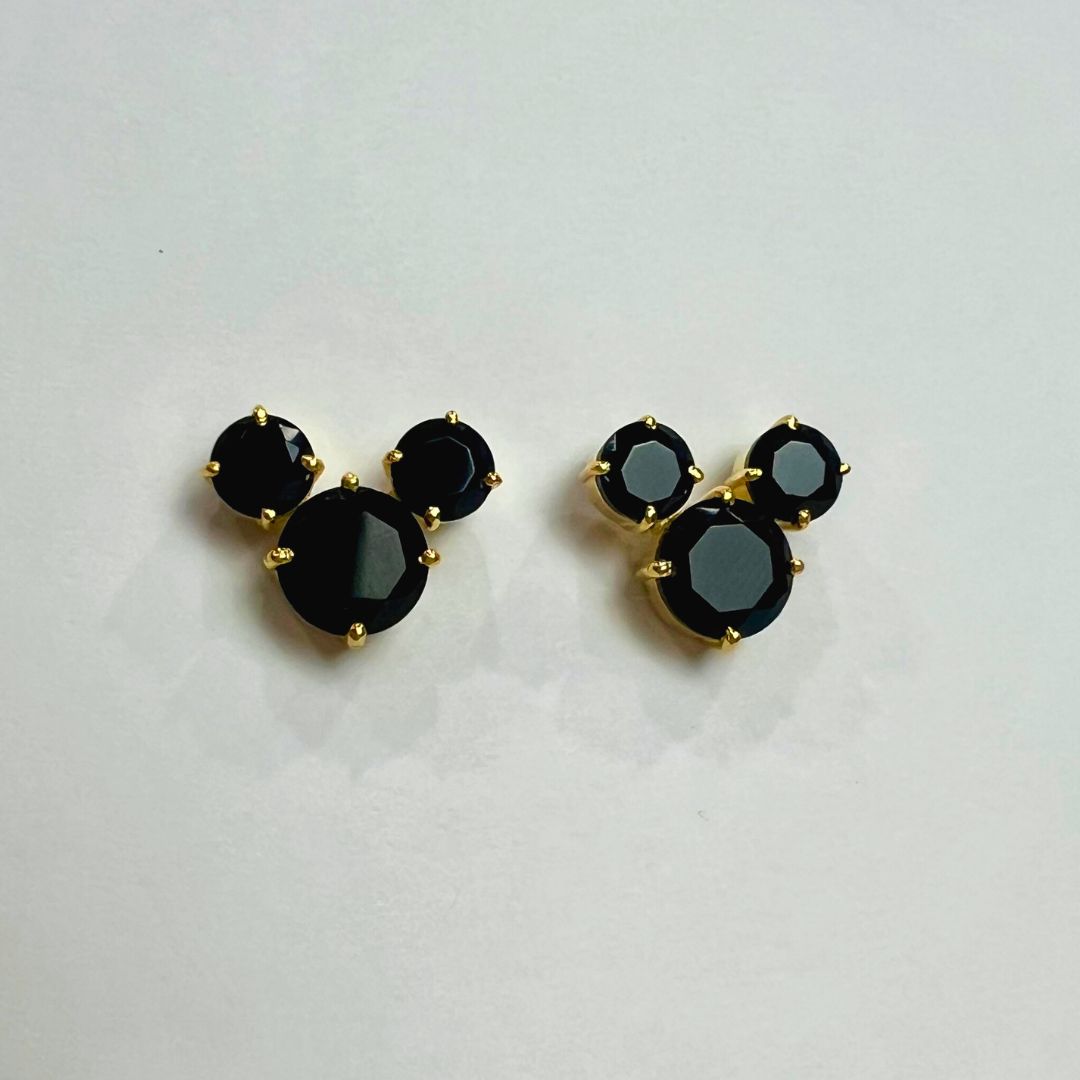 Disney Grl Onyx studs
