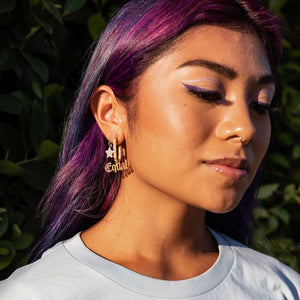 'Say Something' Equal Rights earrings- GRL Collective