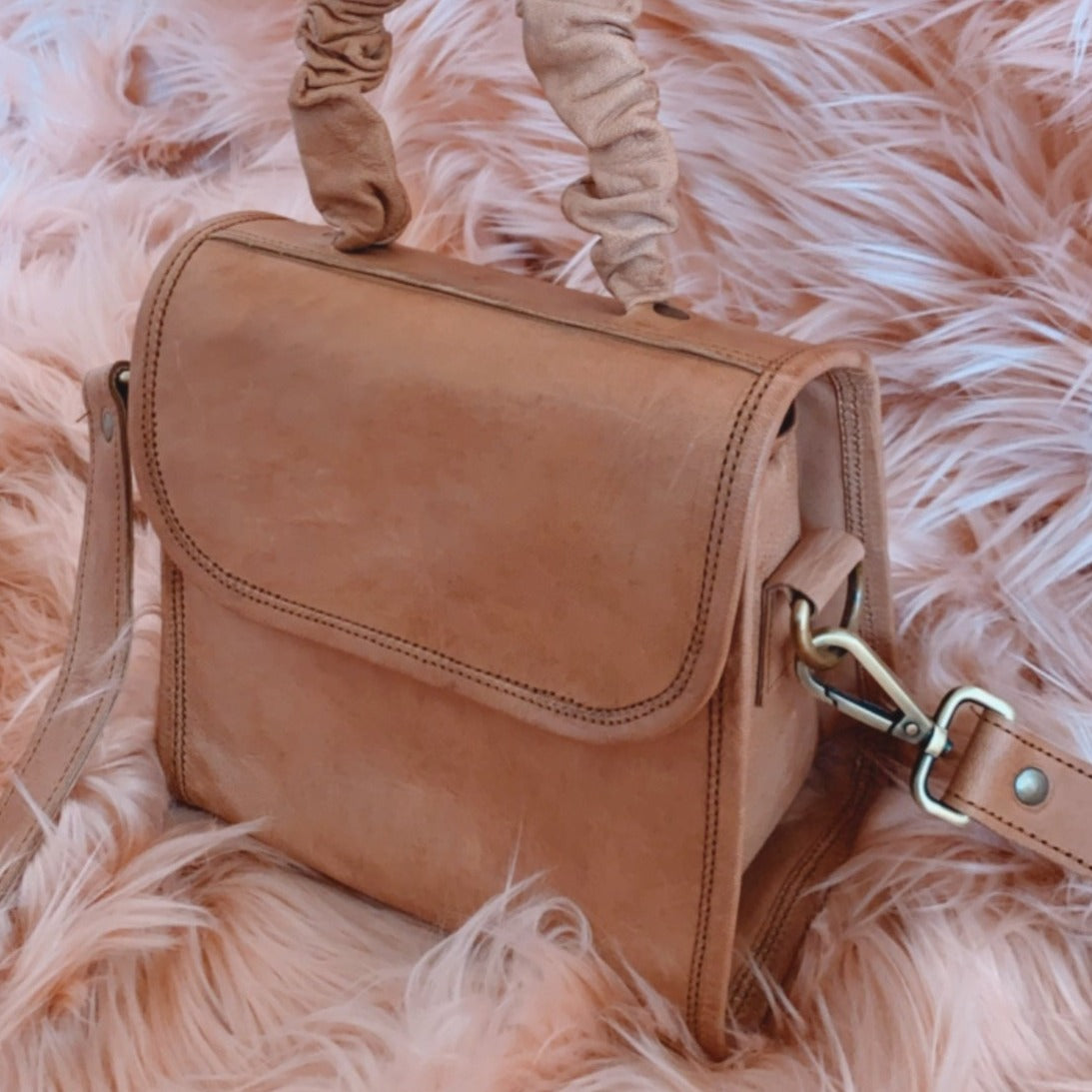 Plain Scrunchie Purse