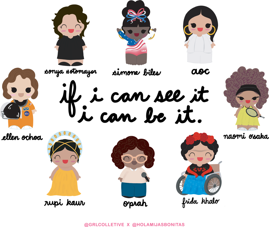 If I can see it, I can be it Art Print