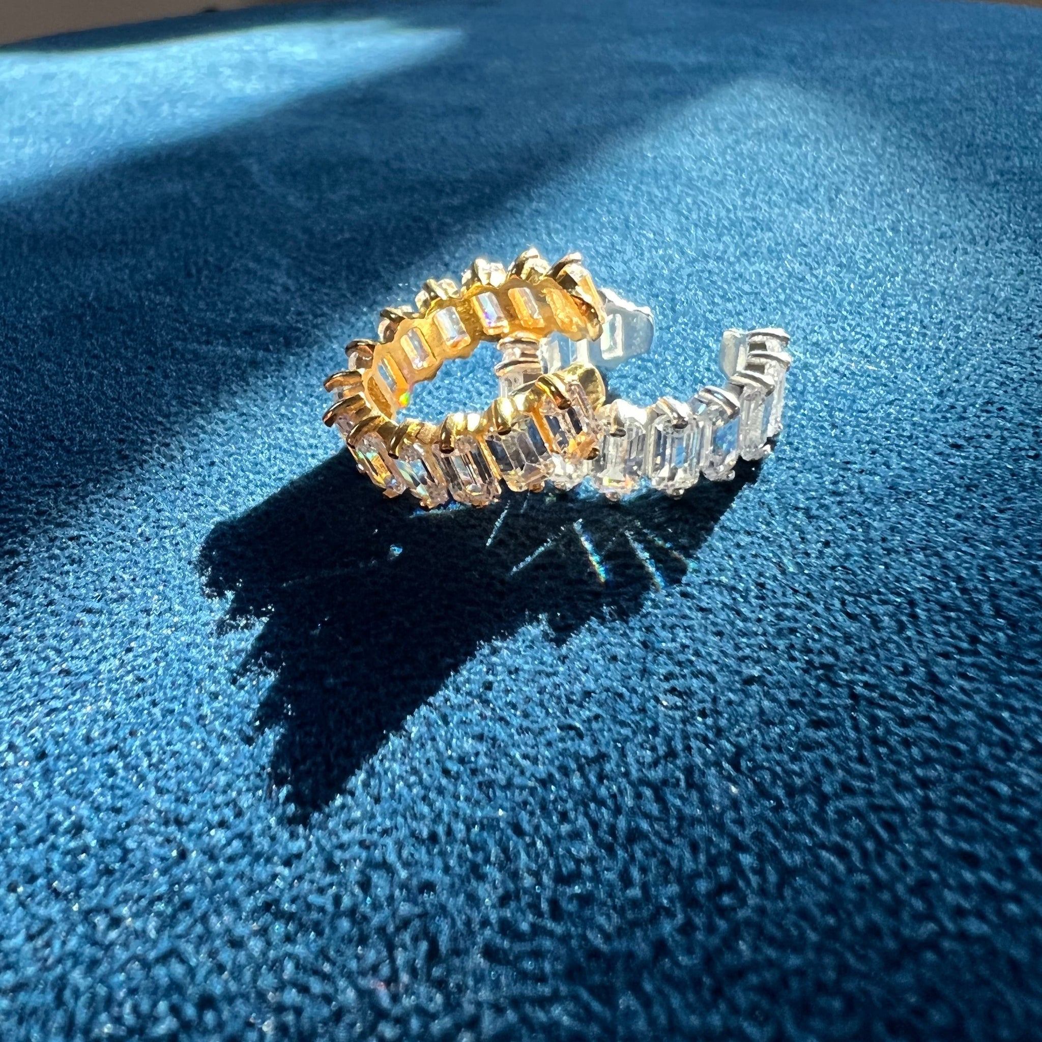 Cleo sterling silver ear cuff