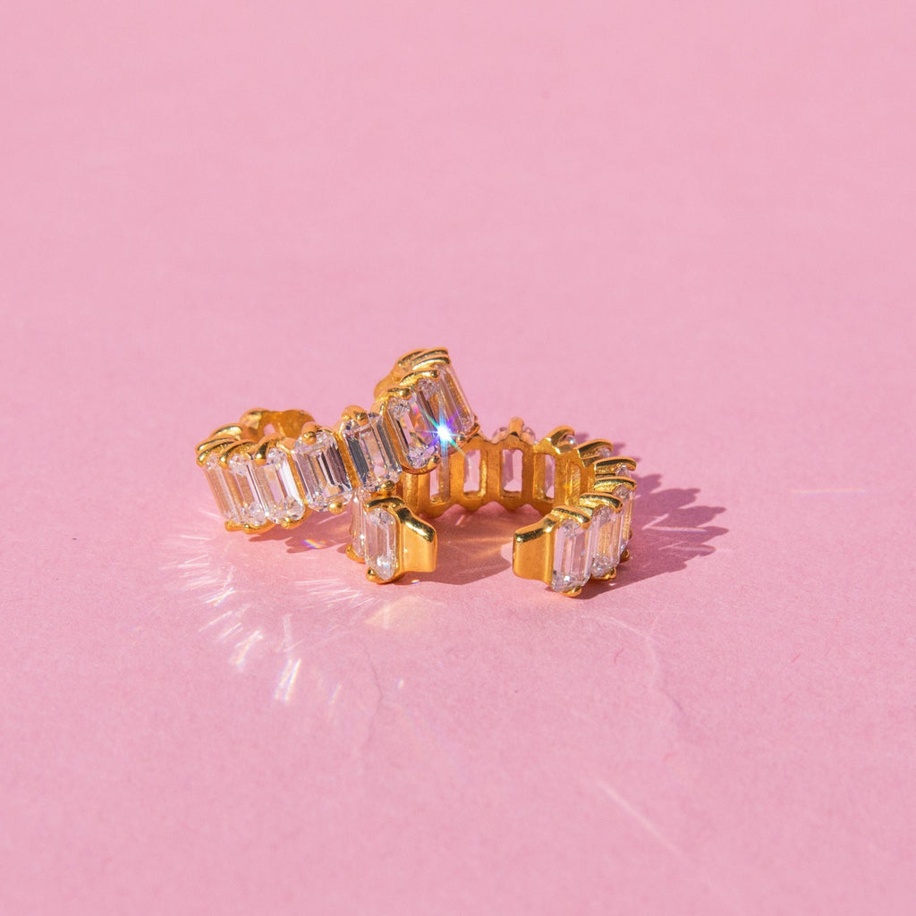 Cleo sterling silver ear cuff
