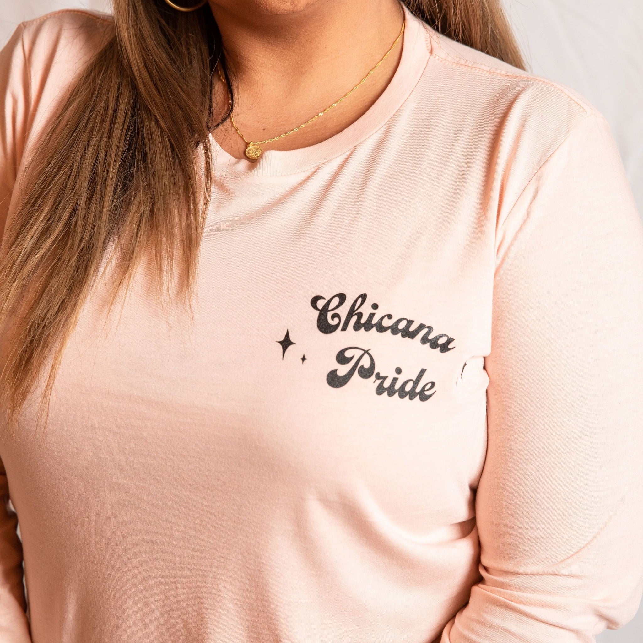 Chicana Pride Pink Long-sleeve