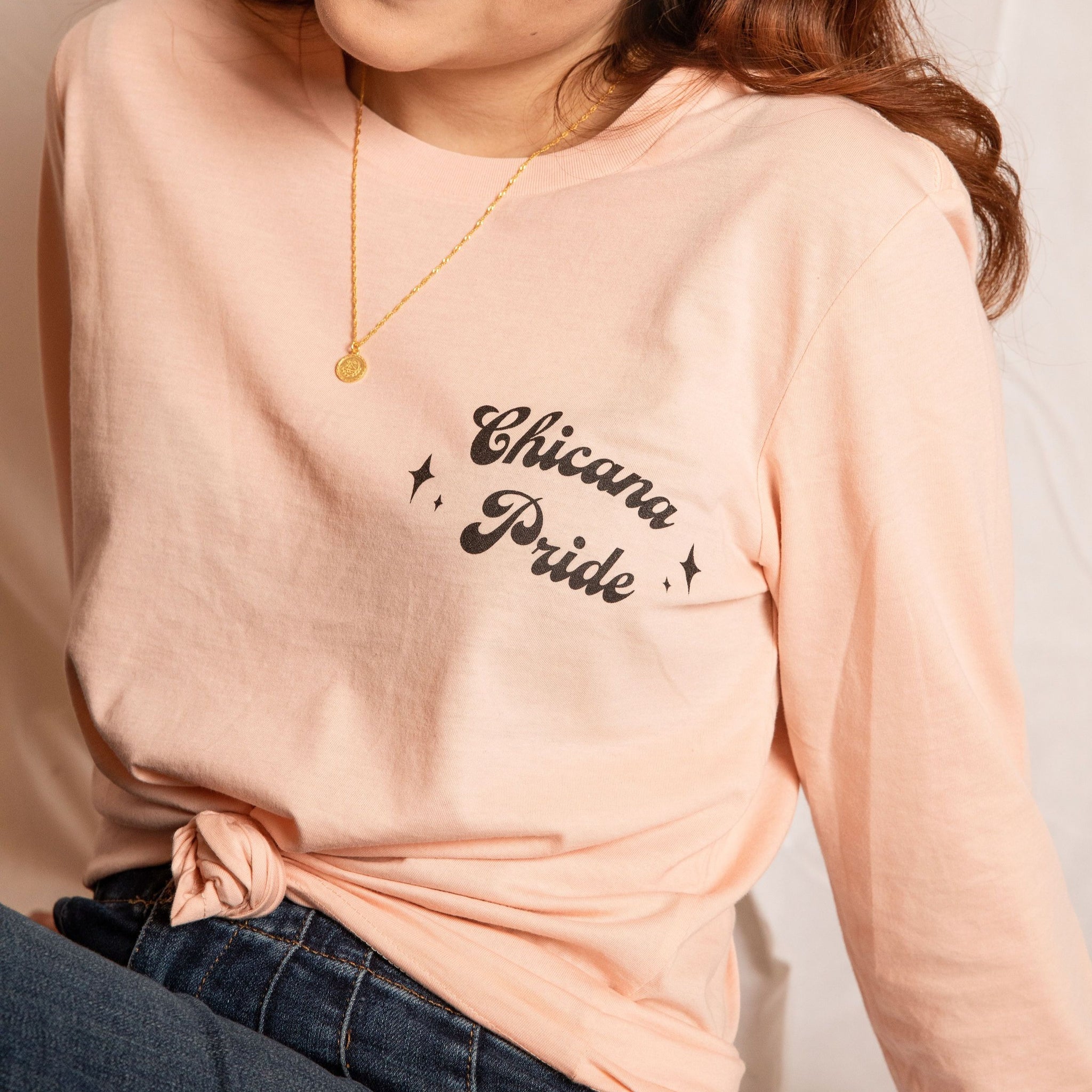 Chicana Pride Pink Long-sleeve