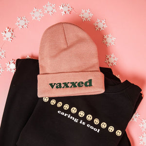 Vaxxed (Vaccinated) beanie