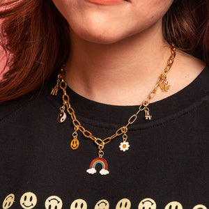 GRL Collective charm necklace