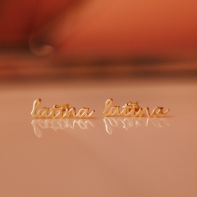 The Gold Plated Latina earrings