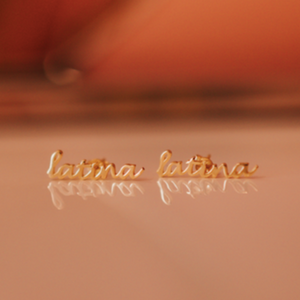 The Gold Plated Latina earrings