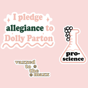 Vaxxed to the Maxx sticker set