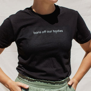 Bans Off Our Bodies female tee